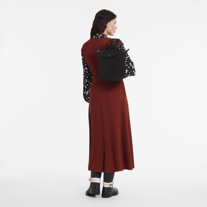 Black Longchamp Le Pliage Xtra S Men's Backpack